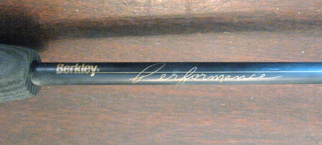 Berkley Performance 6’0″ Graphite 1Pc. Spinning Rod GCS-6′, 4-12lb, Med Act- EUC