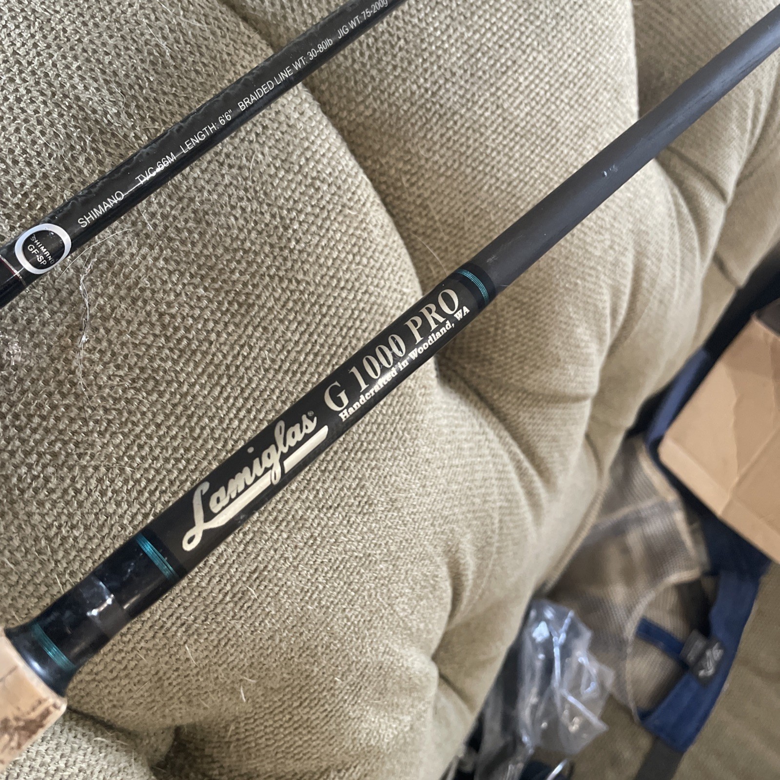Lamiglas G1000pro 💎🔥🇺🇸🐟Gp710MHC 1pc Plug Rod.