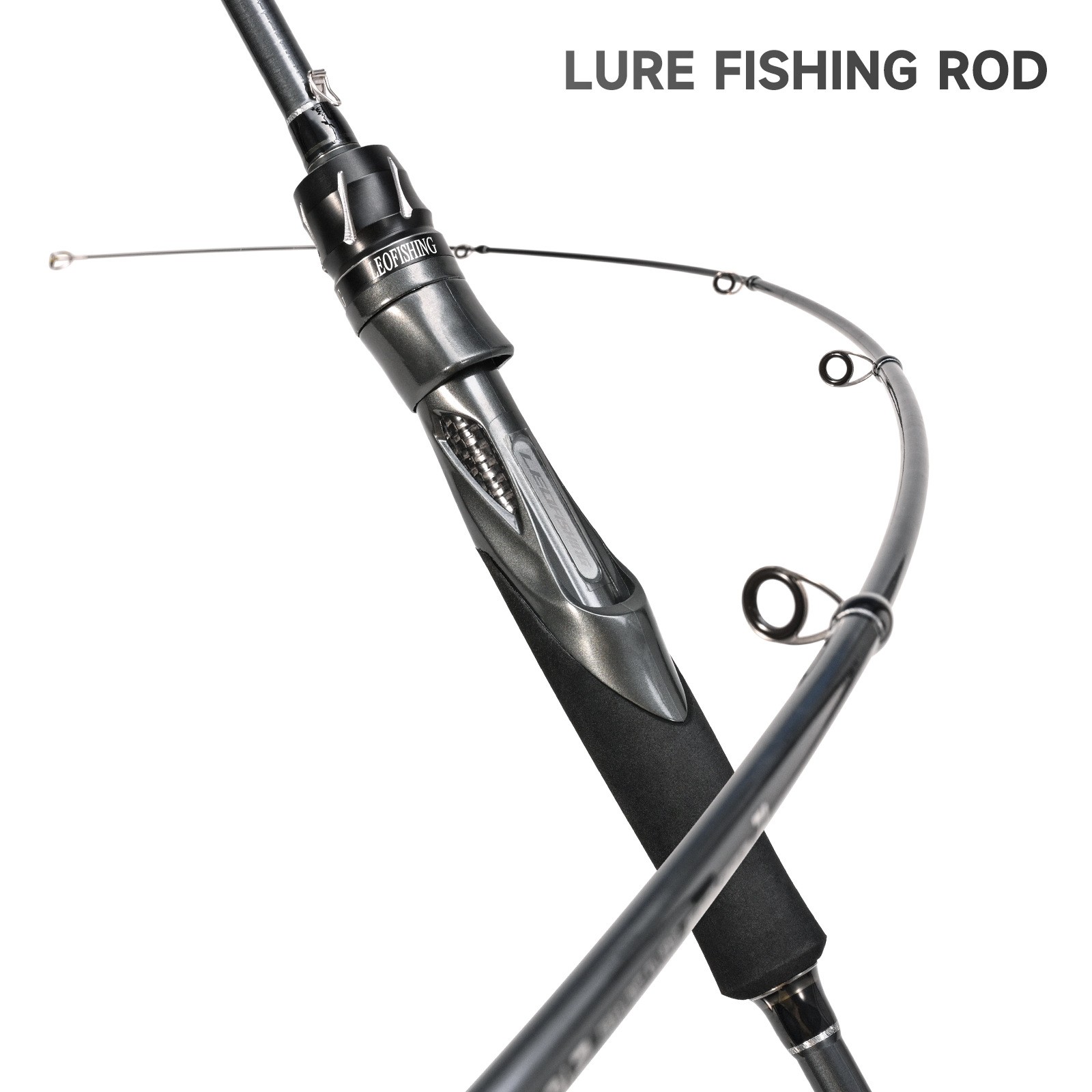 Ultra-Light Fishing Rod Carbon Fiber Spinning Casting Pole Handle Telescopic