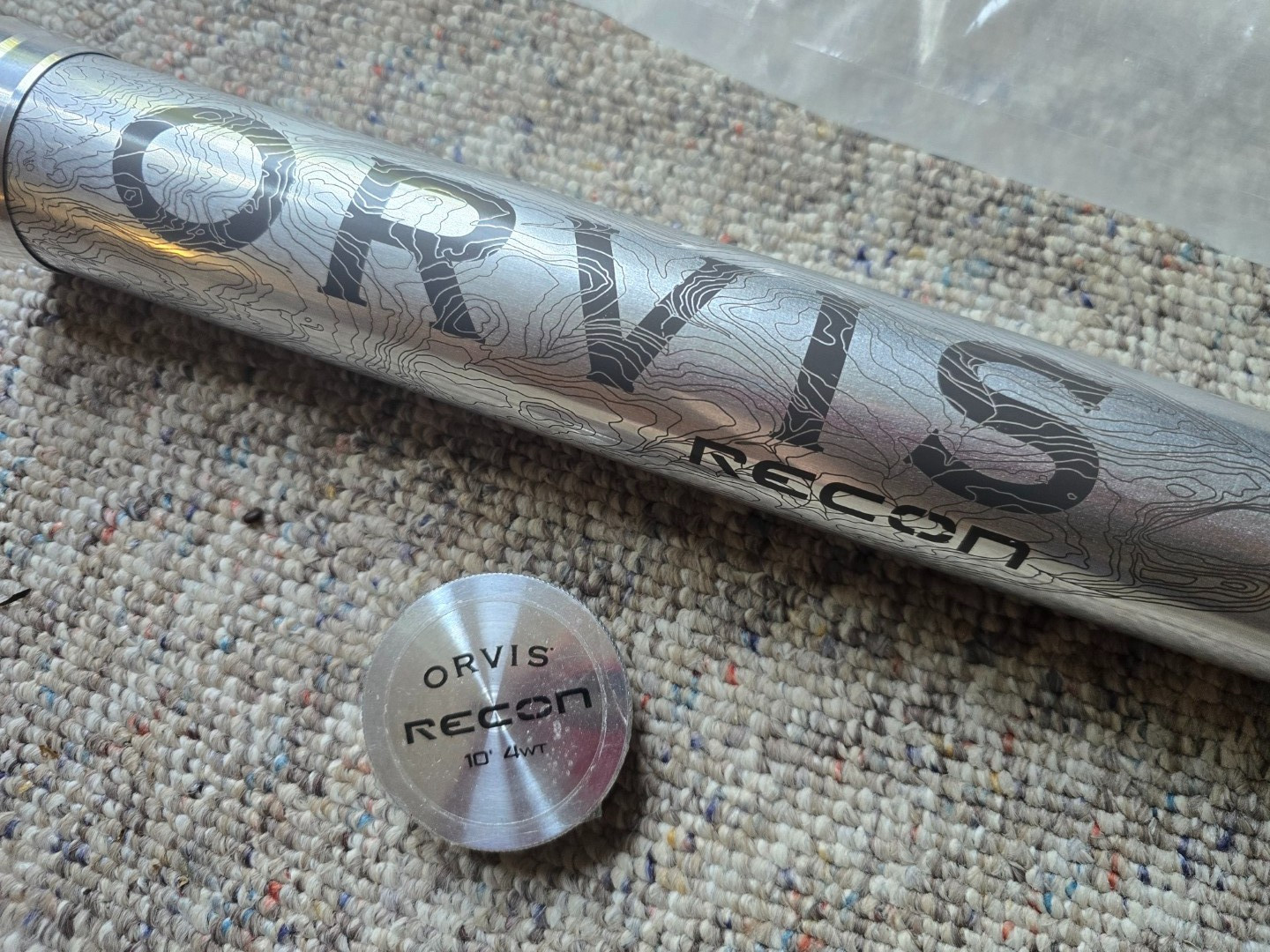ORVIS RECON FLY FISHING NYMPH NYMPHING ROD 10FT 4WT 4PC WOW!
