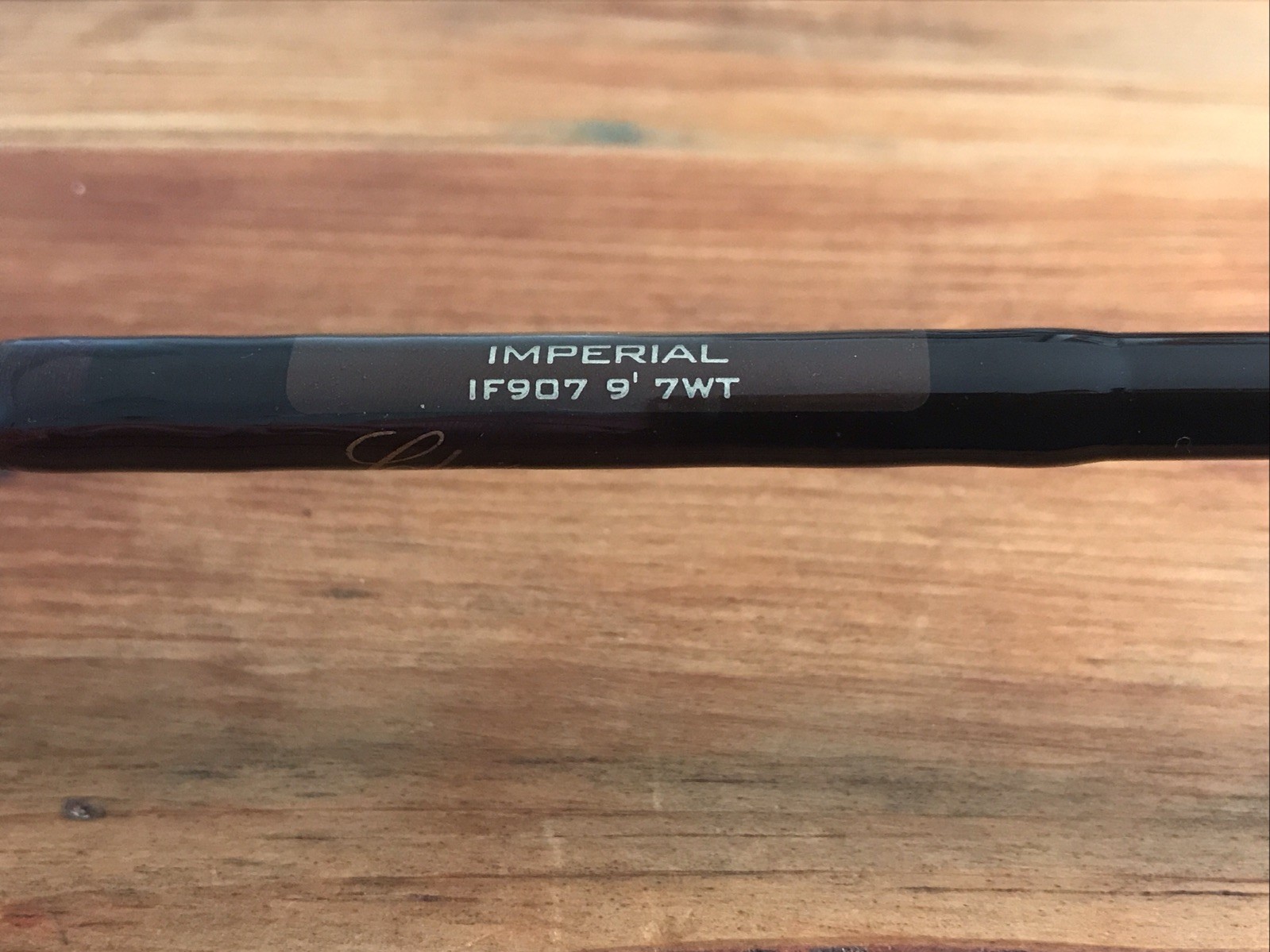 St. Croix Imperial IF907 9 Foot 7 Weight 2 Pc Fly Rod W/ Case VERY CLEAN