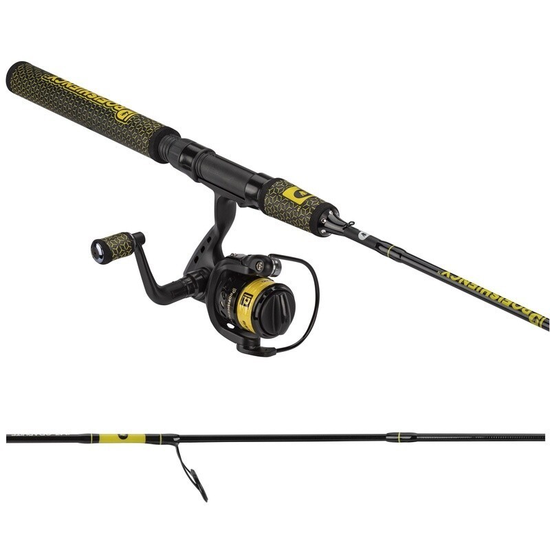 Lightweight 5ft 6in Spinning Rod Reel Combo Moderate Action Graphite Fishing New