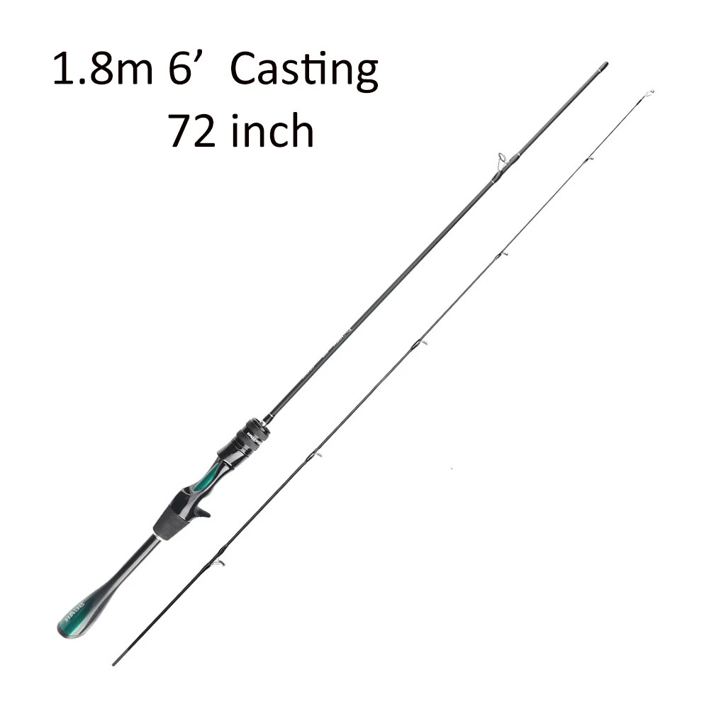 ORCA ULTRALIGHT UL SOLID TIP TAPERED HANDLE TROUT LAKE RIVER SPINNING CASTING FI