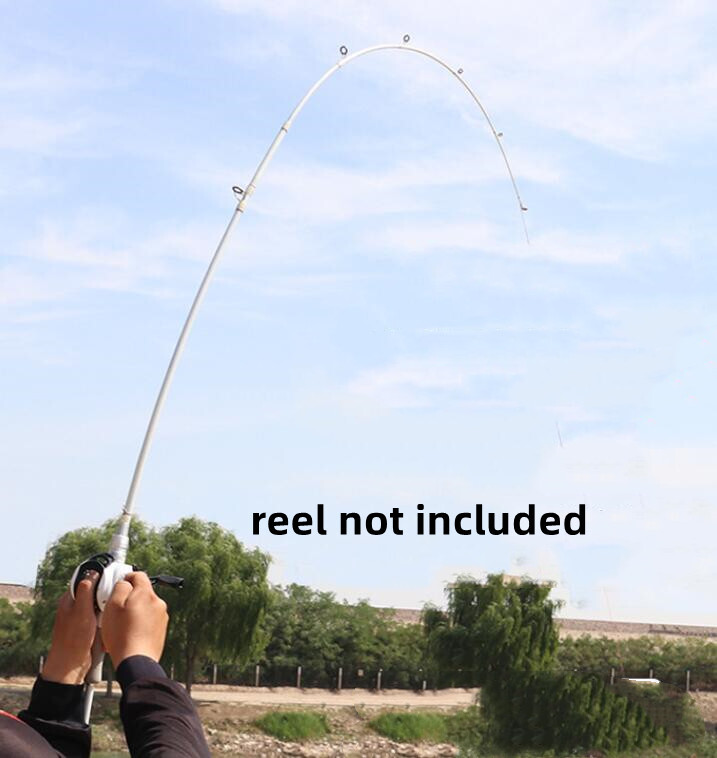 1.65M/1.8M Carbon Fiber Fishing Rod Spinning Casting Fishing Lure Pole 2 Section
