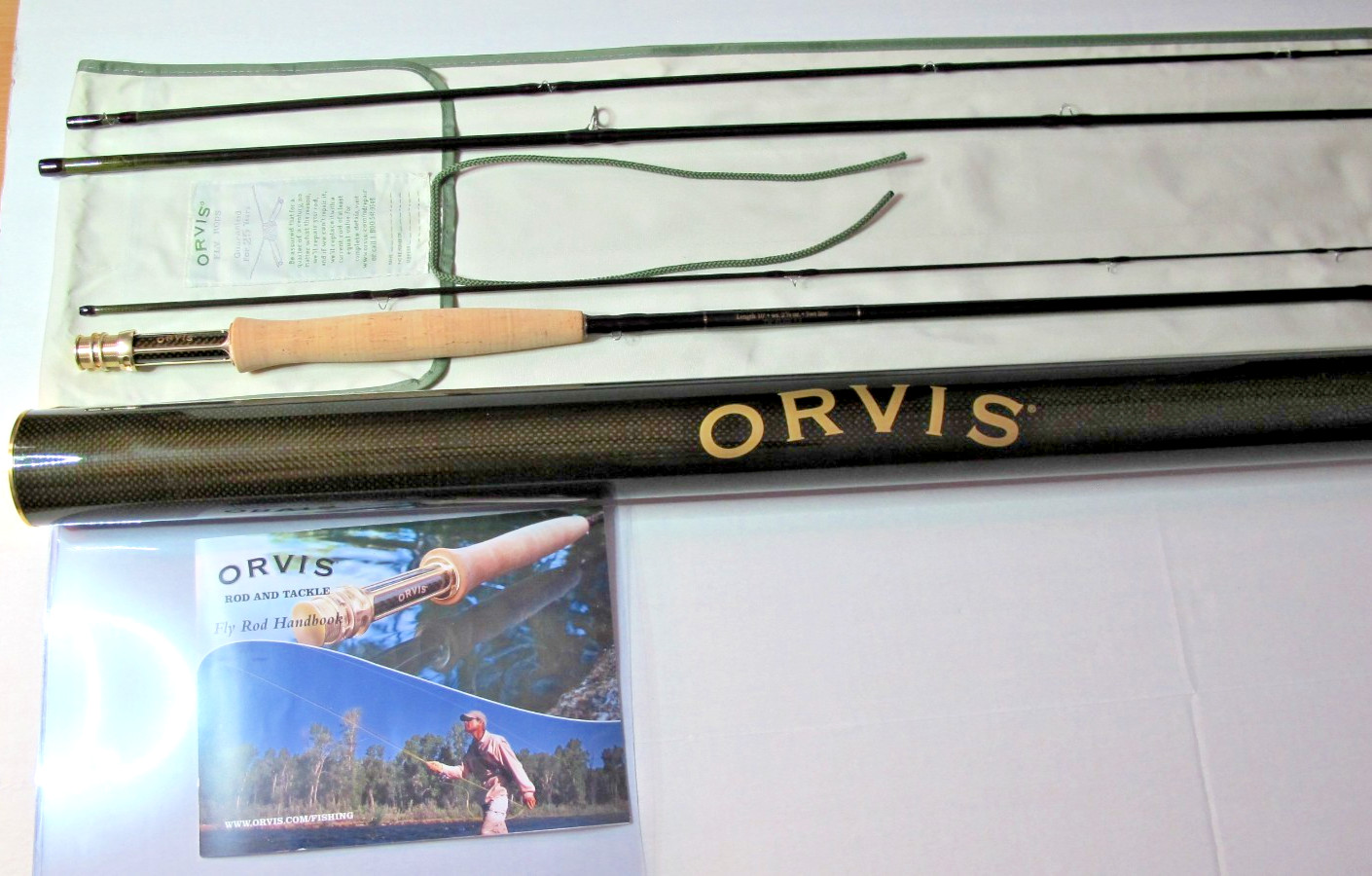 Orvis Helios ZG 105 4pc Tip Flex 9.5 Fly Rod Length 10′ wt 2 5/8oz 5WT Line New