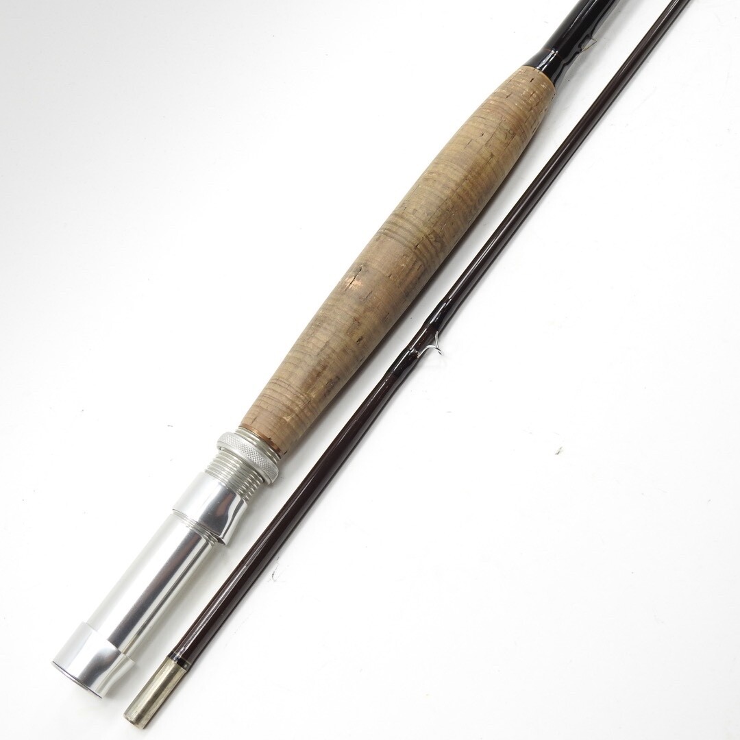 Russ Peak “Zenith PGG” Fiberglass Fly Rod. 8’ 6” 4oz. W/ Tube and Sock.
