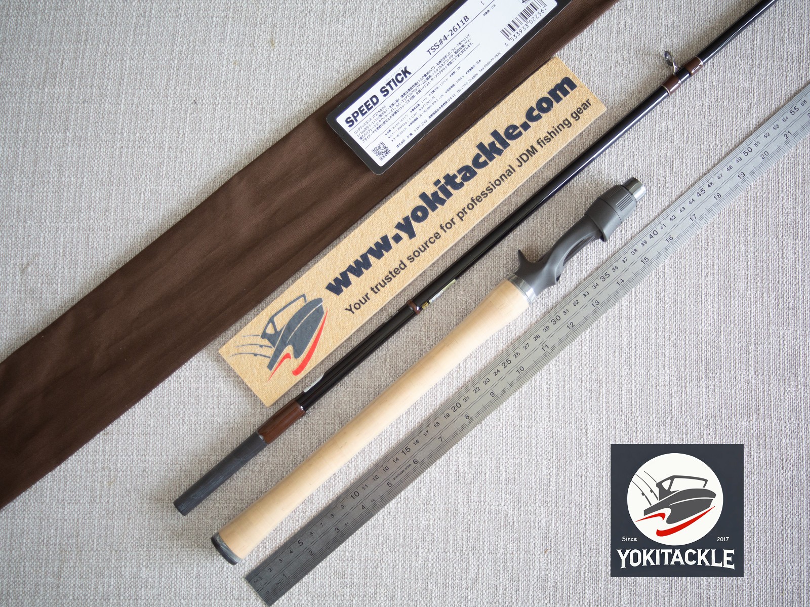 Tenryu SPEEDO STICK TSS#4-2611B Baitcasting Rod for Bass Shipping From JAPAN