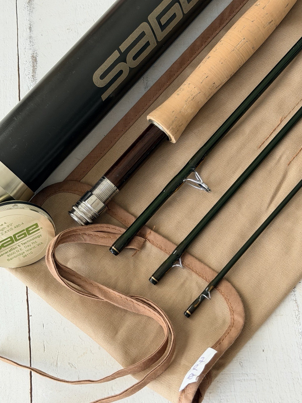 **BEAUTIFUL**🔥SAGE Z-Axis 4wt. 9’ft FlyRod!~LEGENDARY~🔥