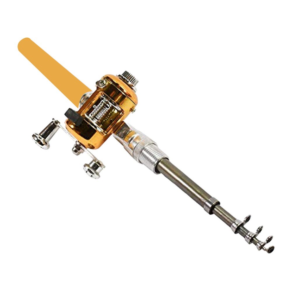 1 Meter Fiberglass Fishing Rod with Large Hole Rings and Fast Heat Dissipation