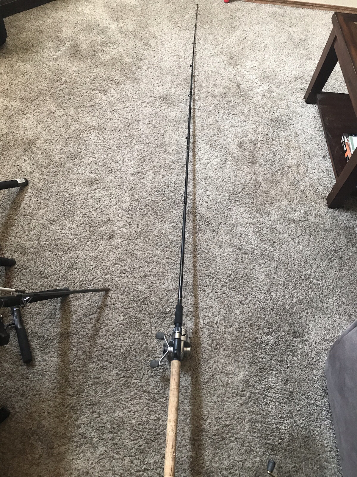 ABU GARCIA Olympian Salmon/Steelhead 8’6″ Medium Heavy Rod w Spidercast Reel