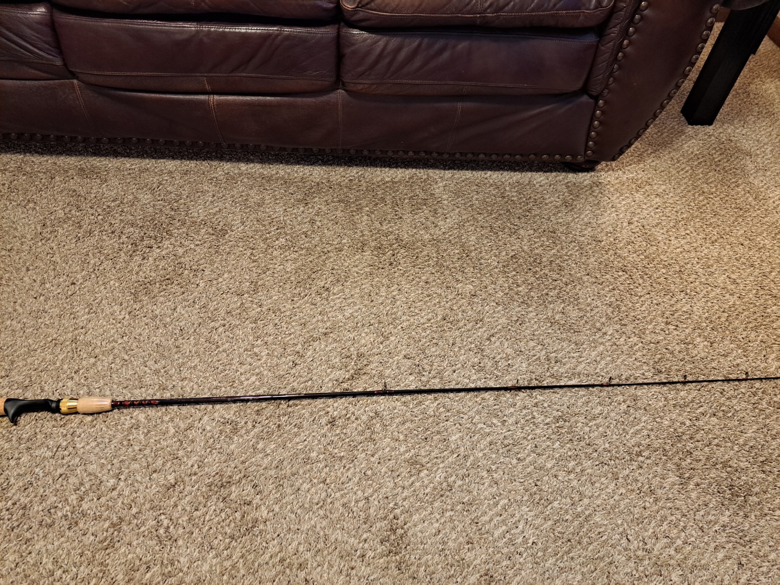 Abu Garcia Bass Tournament 5’6″ BTC56HP Larry Nixon Signed Fishing Rod NOS