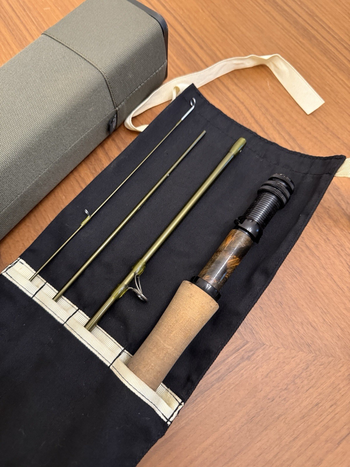 Hardy Aydon 8ft 4wt 4-Piece Fast Action Fly Rod for Trout w/ Tube & Sock