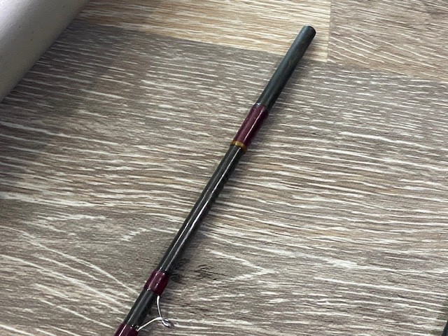 Vintage Lamiglas Graphite F866 8-1/2′ #6 or #7 Line 2 Pc Fly Rod W/ Tube