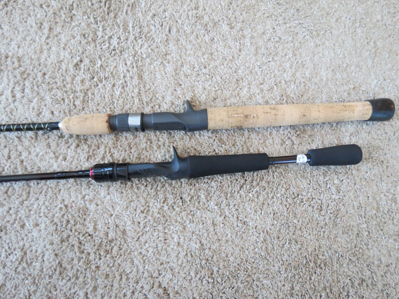 Daiwa Fuego fishing rod & Quantum Retroflex fishing rods (lot#18540)