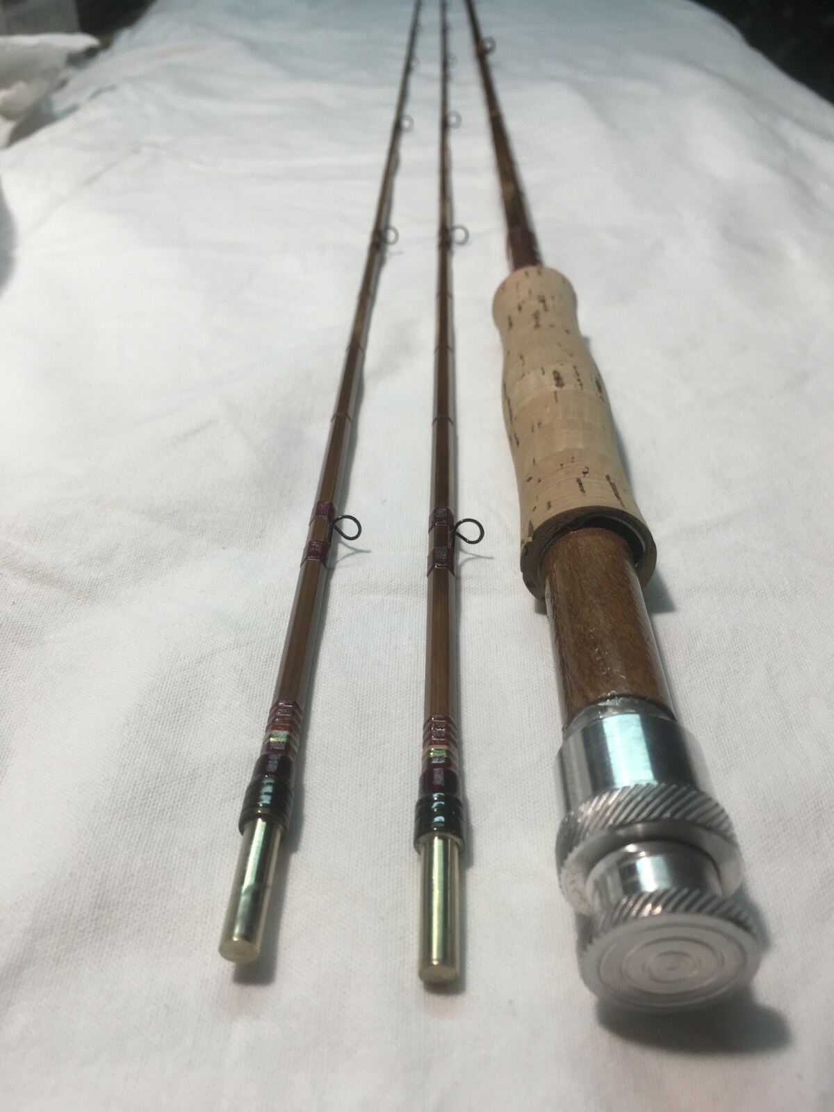 Fly Rod bamboo type brembo 7’9” linea 4#5 .(2TIP)