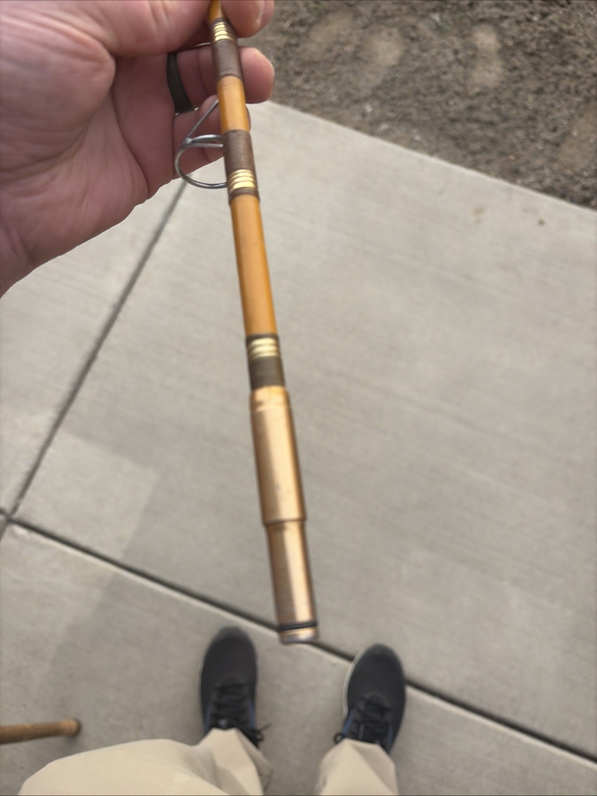 Bob Rudd Reeder Rod 007 Two Piece Nice