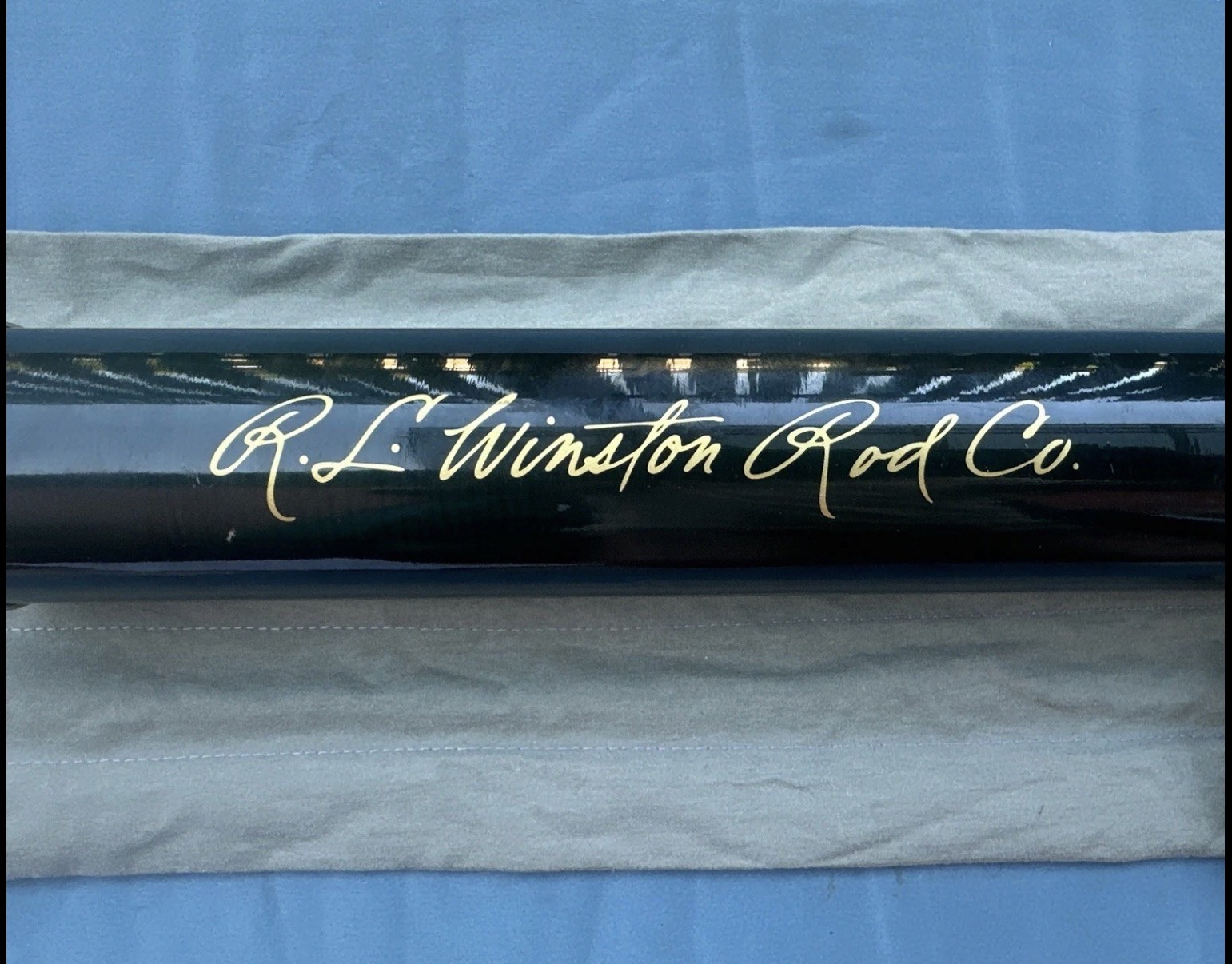 Custom R. L. Winston Boron IIIx 8’6” 4wt — Nickel Hardware — Hand Wrapped — Rare
