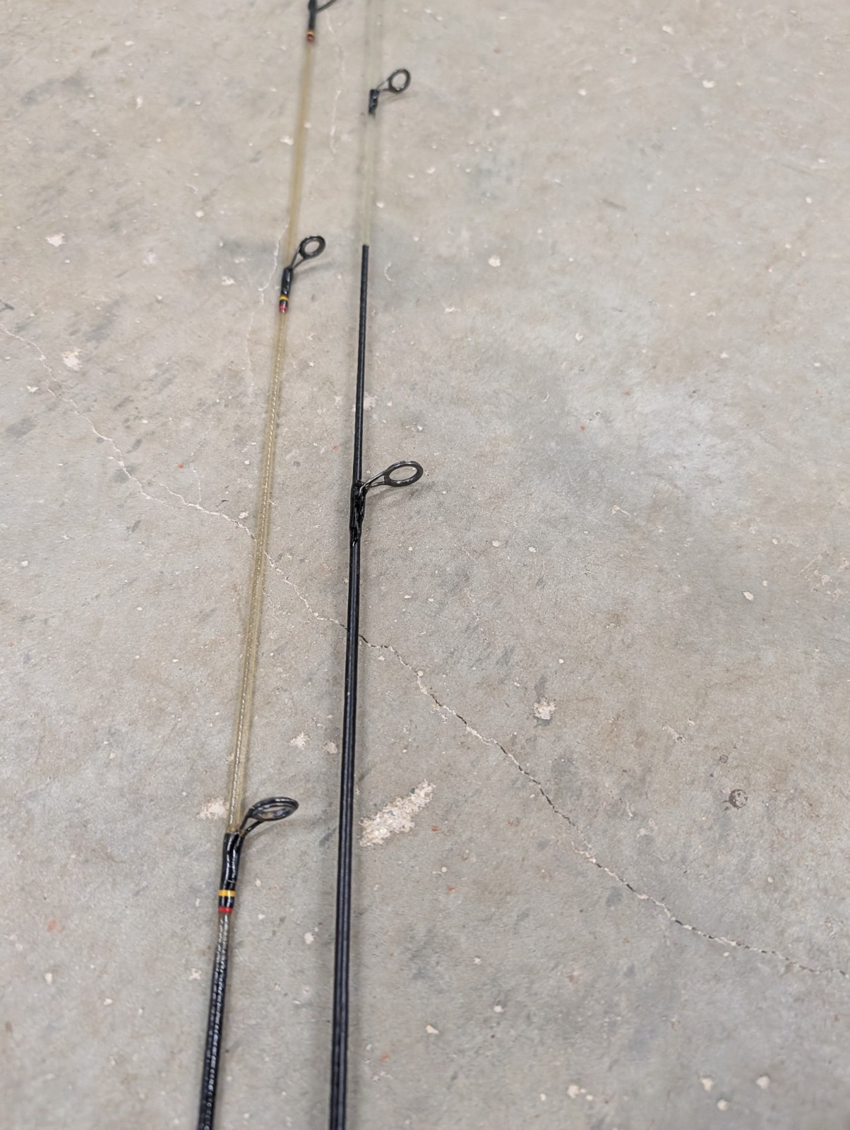 Lot of 2 Shakespeare Ugly Stiks. 5’0 UL GX2 & SPL 1100 4’8″ UL Rods Both 1 Piece