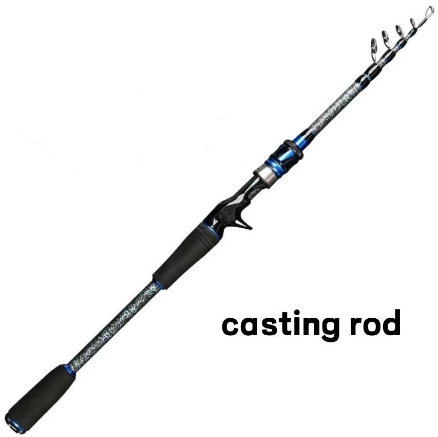 Fishing Rods Telescopic Ultra-Light Carbon Fiber Rod Durable Sensitive Portable