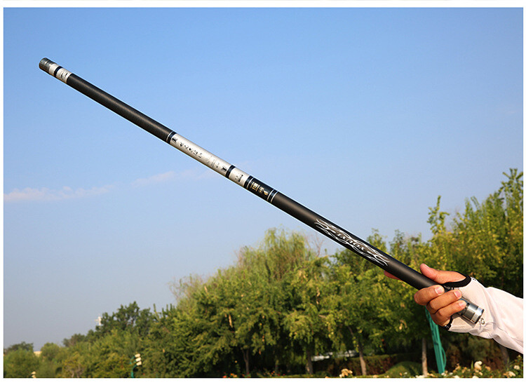 Telescopic Fishing Rod 8m 9m 10m 11m 12m 13m Hard Carbon Fiber Hand Fishing Pole