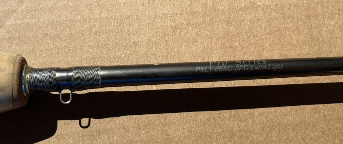 IM8 Pro Series PXL-66AC-3PC. Extra Light 6′ 6″ 6-10 wt. Penn Tube