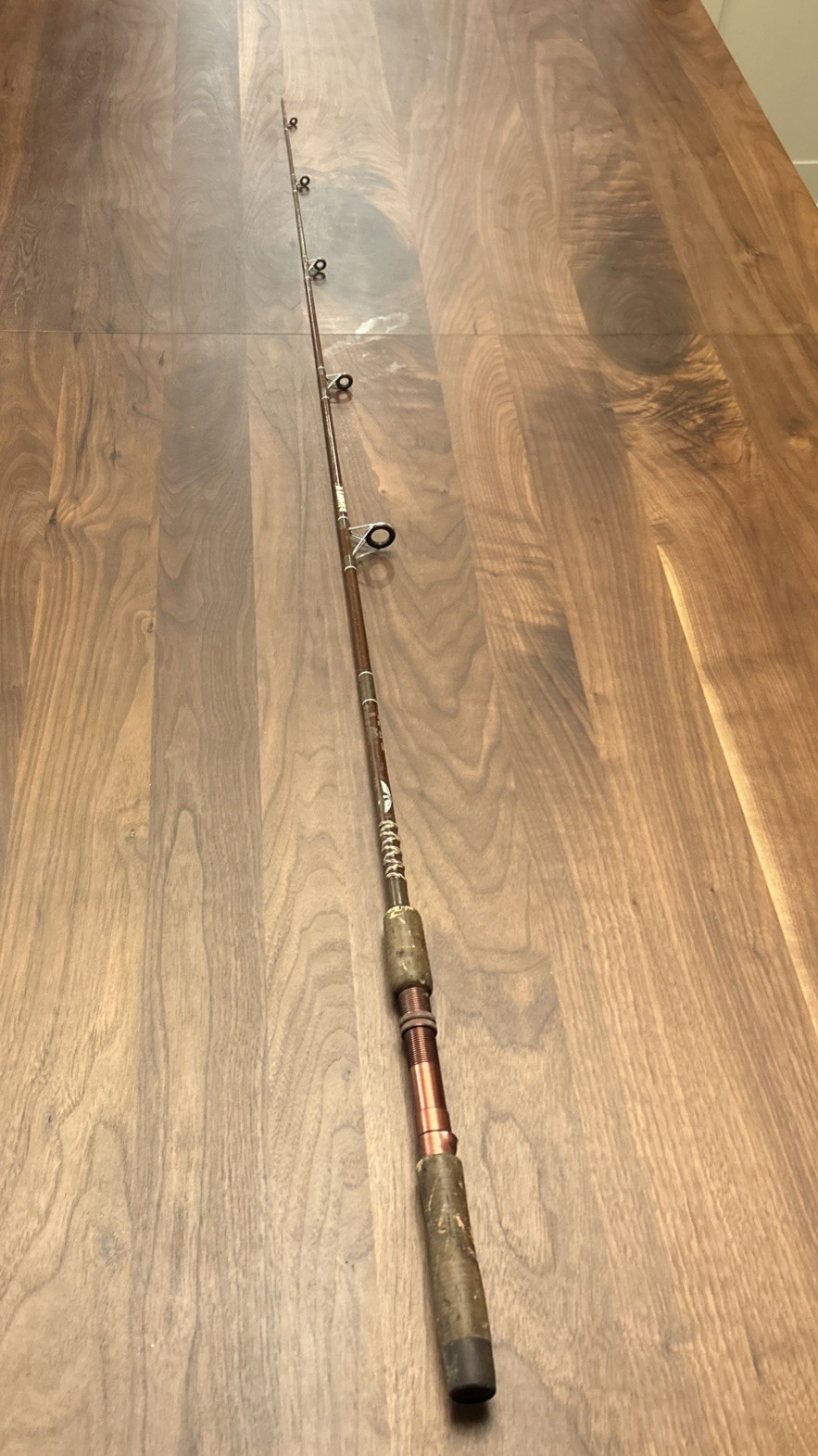 Fenwick Vintage LUNKERSTIK 5’3″ 1PC Light Spinning Rod LKS 953 Broken Tip L7