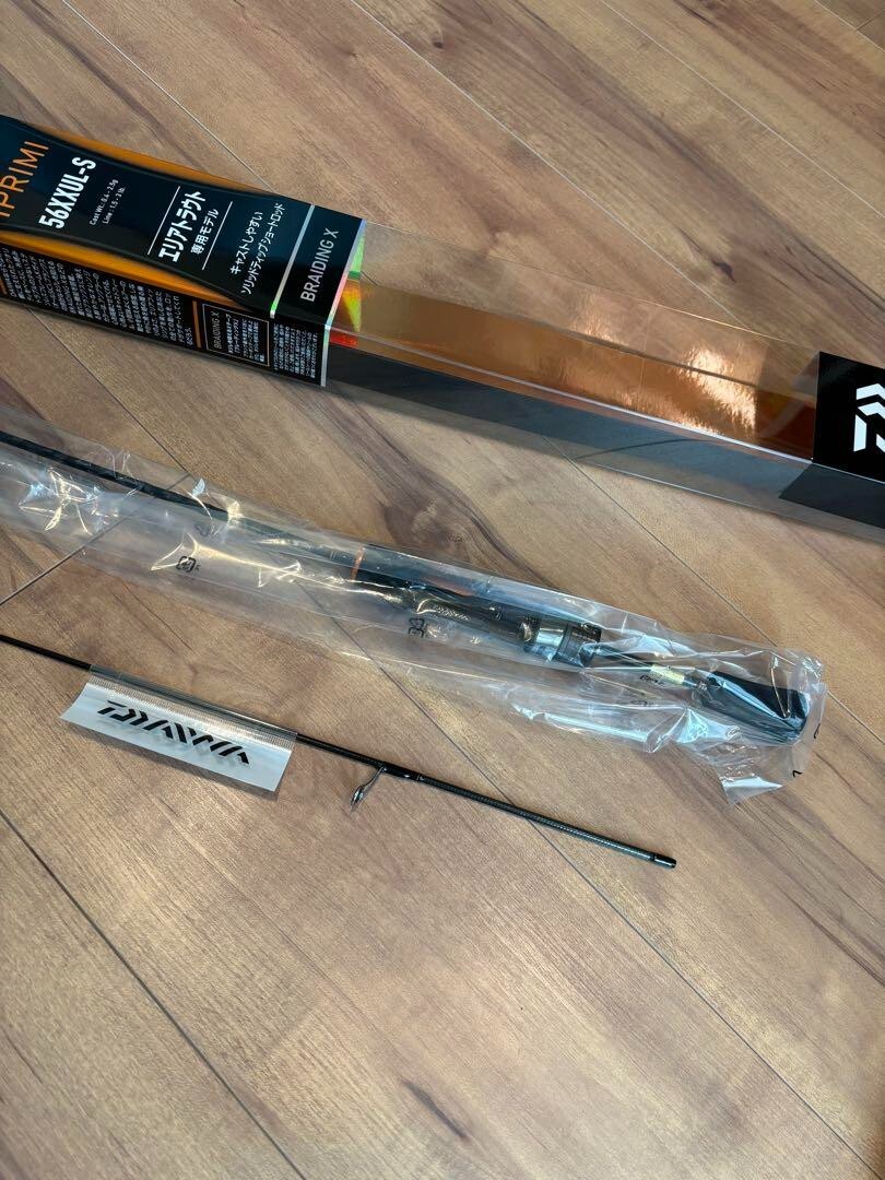Daiwa Area Trout Rod Iprimi 56XXUL-S Fishing Rod Carbon Fiber Black 01451126 NEW