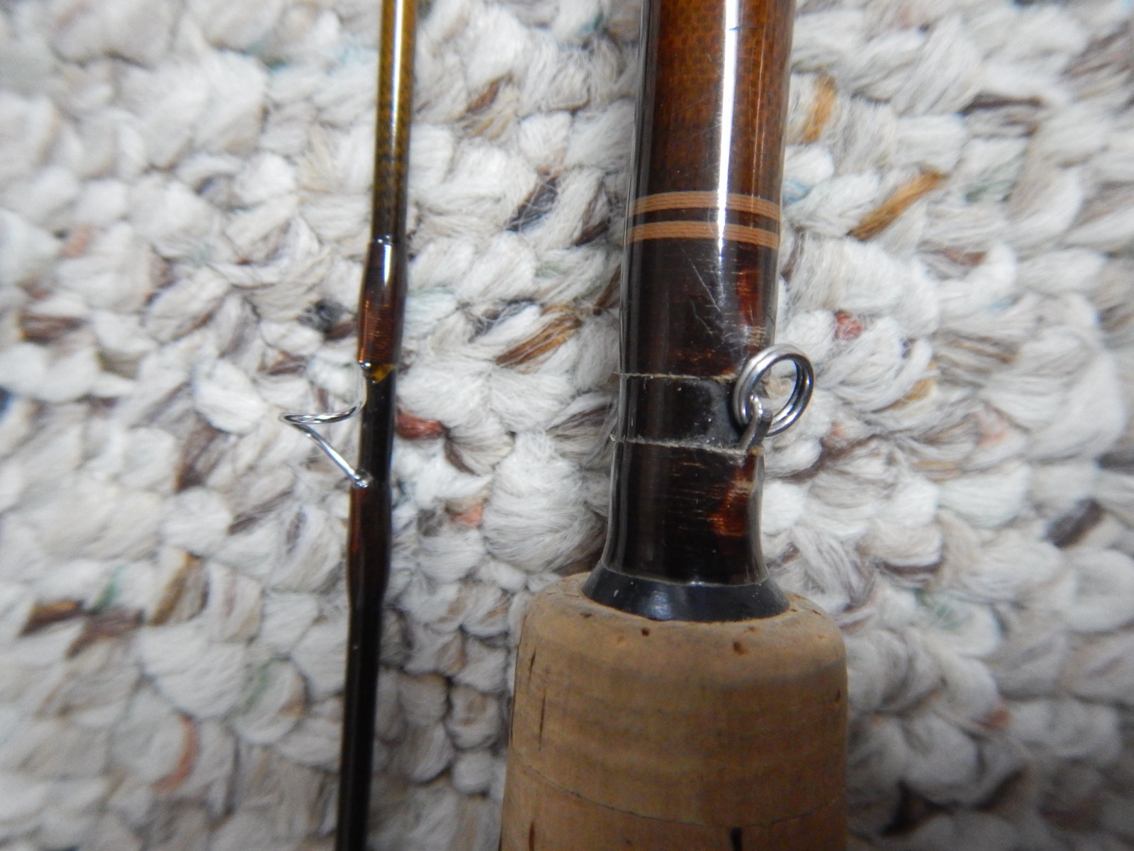 SAGE Graphite 590GFL 9’ 2pc 5wt Fly Rod W/DB Dunn Case The rod is Near Mint !!!