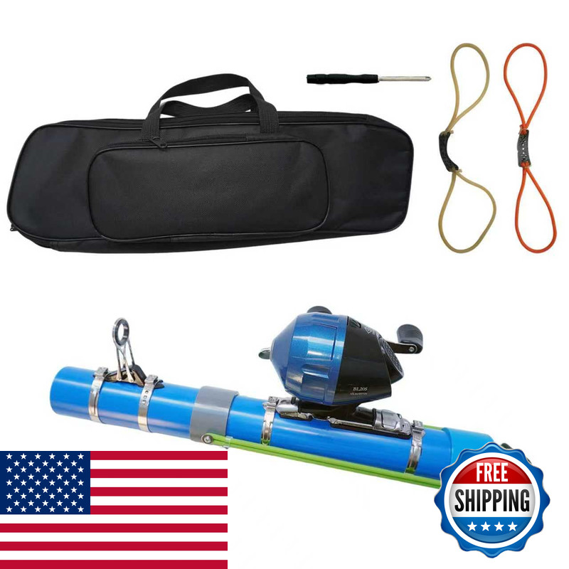 Kingkatch 2026 Upgraded Portable Fishing Catapult Rod Reel Durable Lightweight
