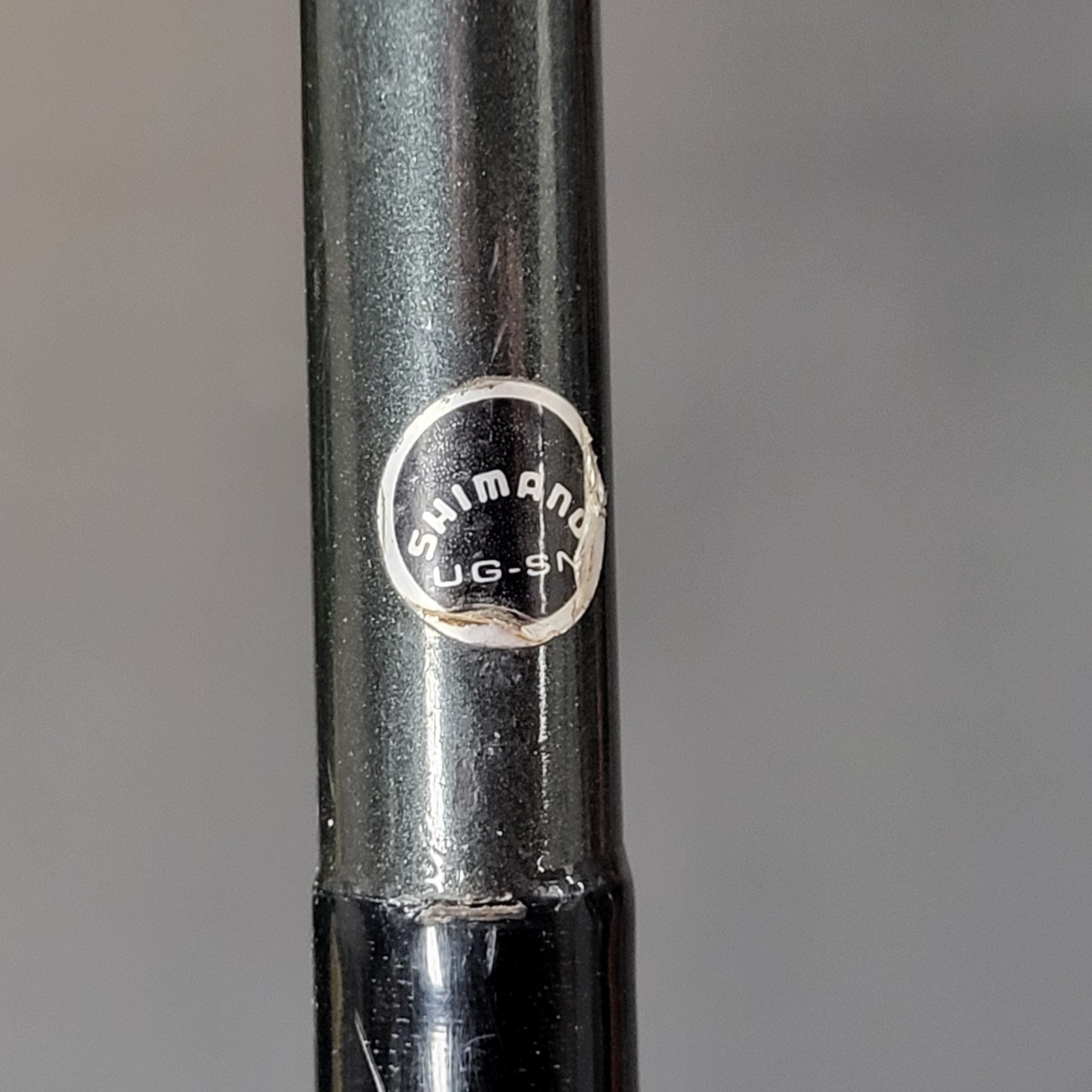 Shimano 6’ Spinning Rod, Model FX-2602A, 2-Piece, 5 Guides, Split Foam Grip, VG+