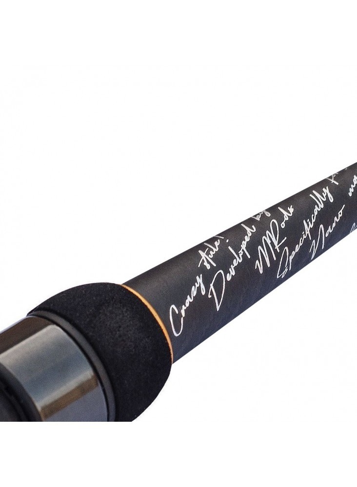 Crazy Fish Nano Long Hit Fishing Rod 1.96m 0,3-2,5g UL Micro Lure Trout Perch