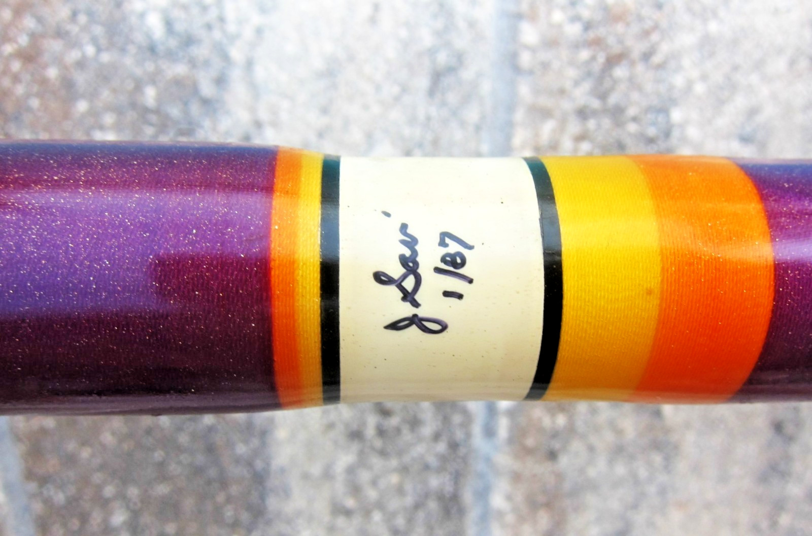 Vintage Custom IGFA 130 UNLIMITED CLASS Trolling Rod w/AFTCO H/W: 7’5″ – EXEC!!