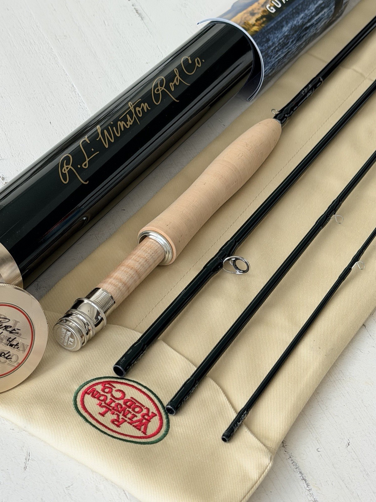 **BEAUTIFUL** 🔥 R L WINSTON PURE 4wt. 9’ft. 4pc FlyRod!! 🔥~NEW~🔥