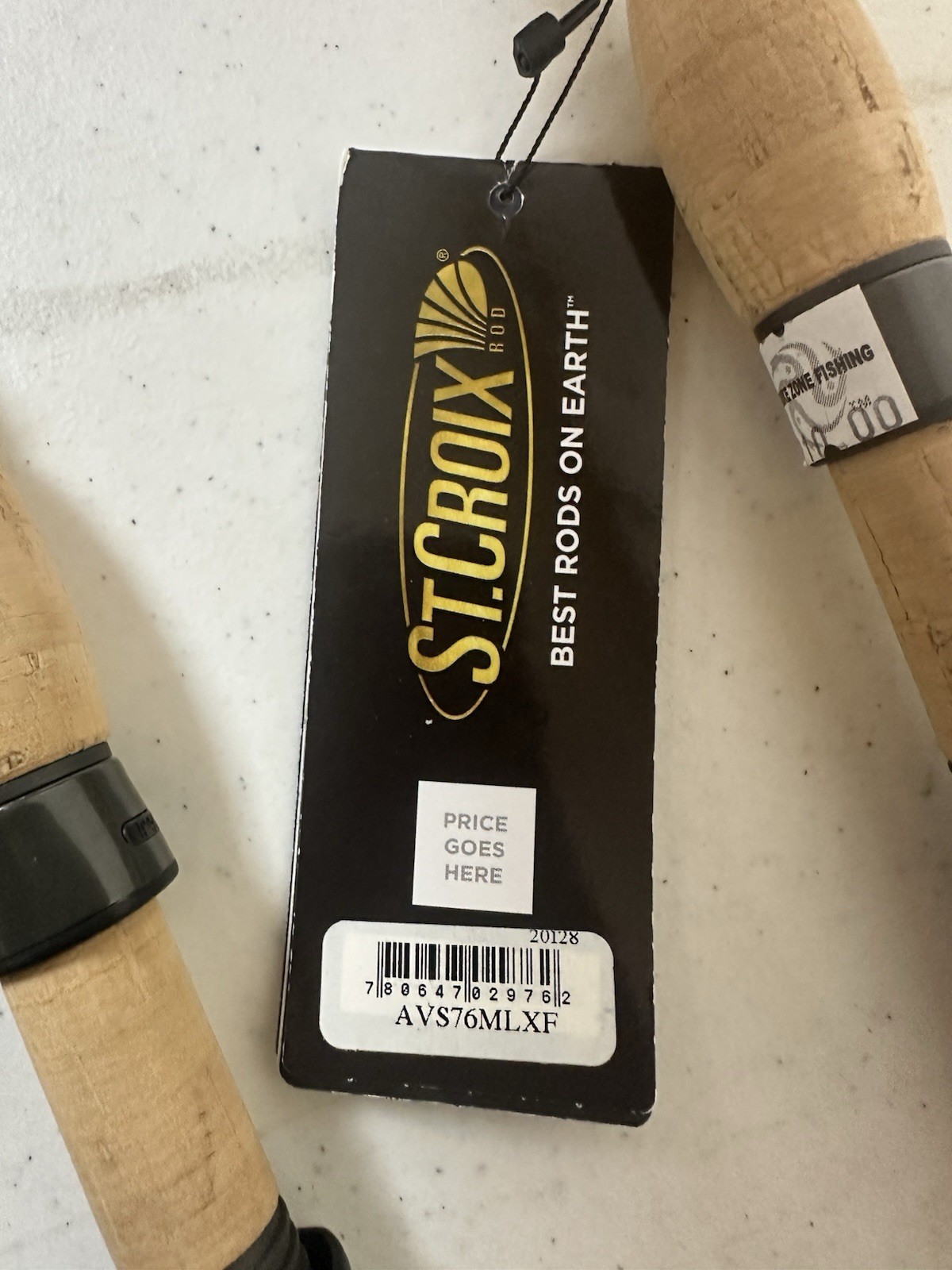 TWO St. Croix Avid 7’6″ Medium Light Extra Fast Spinning Rod AVS76MLXF