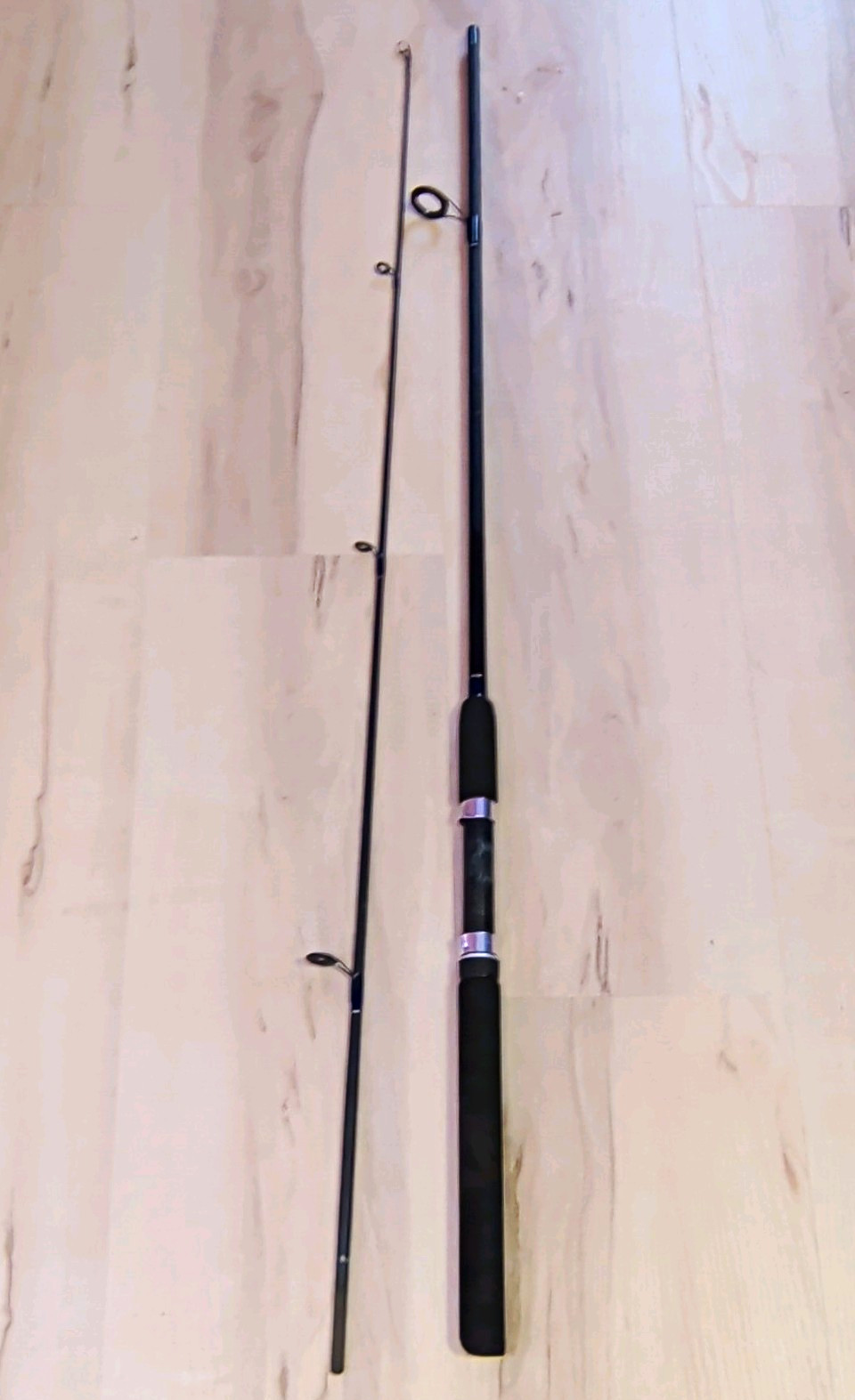 Okuma Elite EL-70-40b 7ft 2-Piece Spinning Rod MH 6-15lb 1/4-3/4oz Black