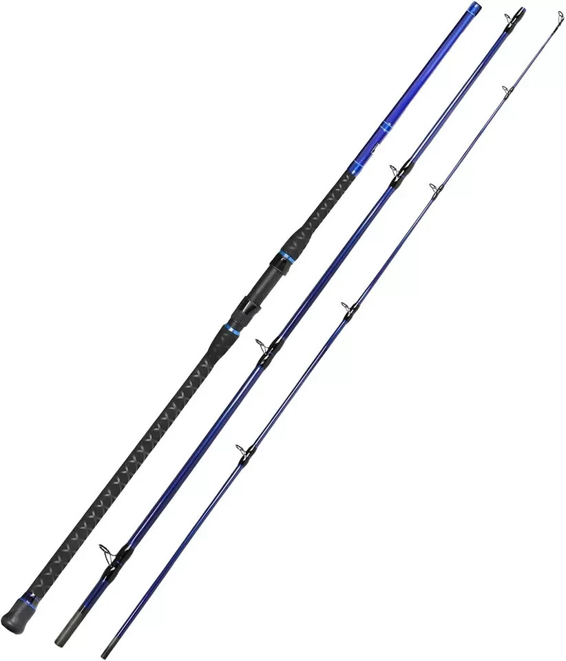 Surf Travel Rod Spinning Casting Carbon Fiber Medium Heavy Action Fishing Pole