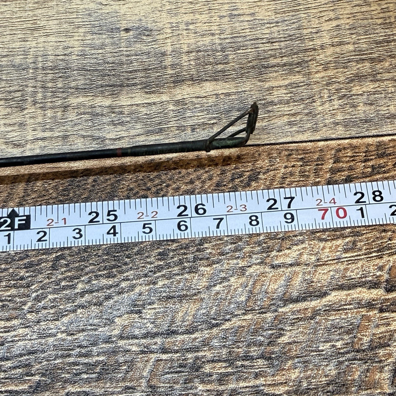 Green Hornet Ice Fishing Rod Hand Made Replica