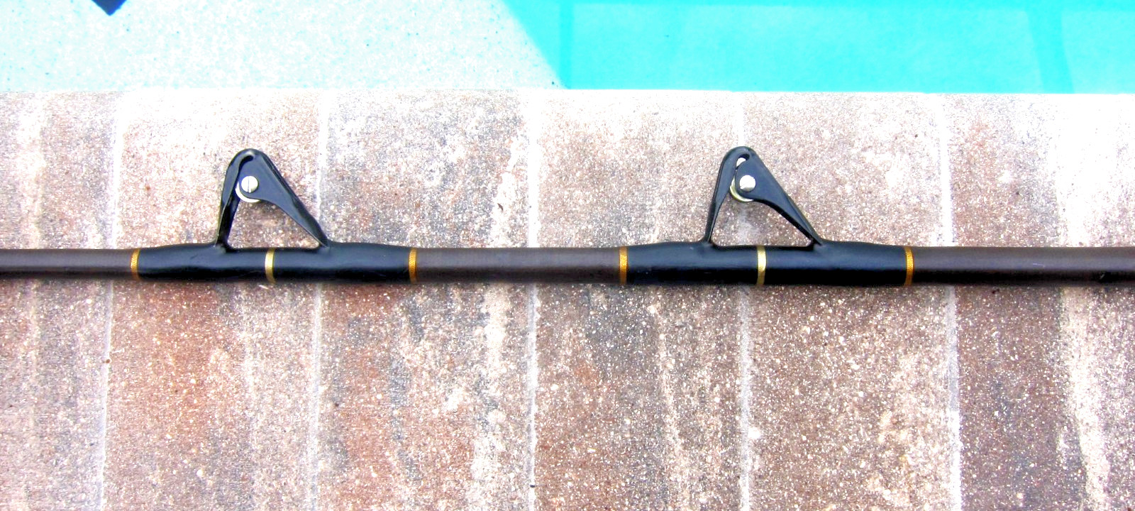 Vintage Big-Game Trolling Rod: BIG-FOOT AFTCO Roller Guide:7’6″;180-340lb-USED!!