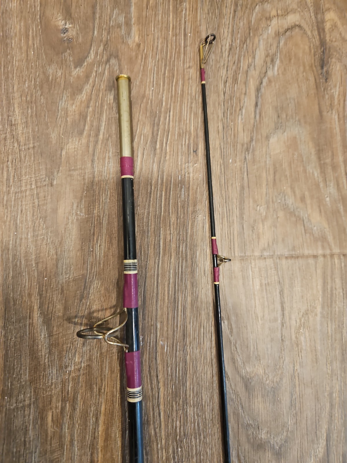 Vtg St. Croix 8100 FS 6’6″ Casting Fishing Rod Pistol Grip Carboloy 2-Piece