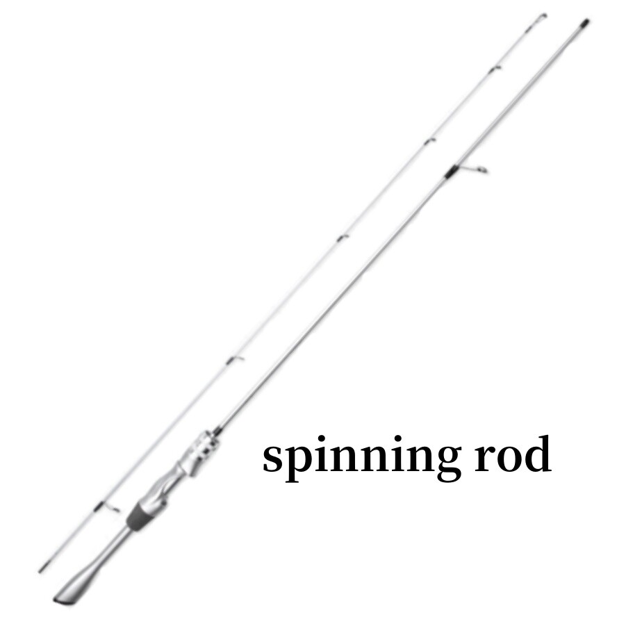 Spinning Fishing Rod Lightweight Lure Rod Bass/Trout/Pike High Sensitivity Pole