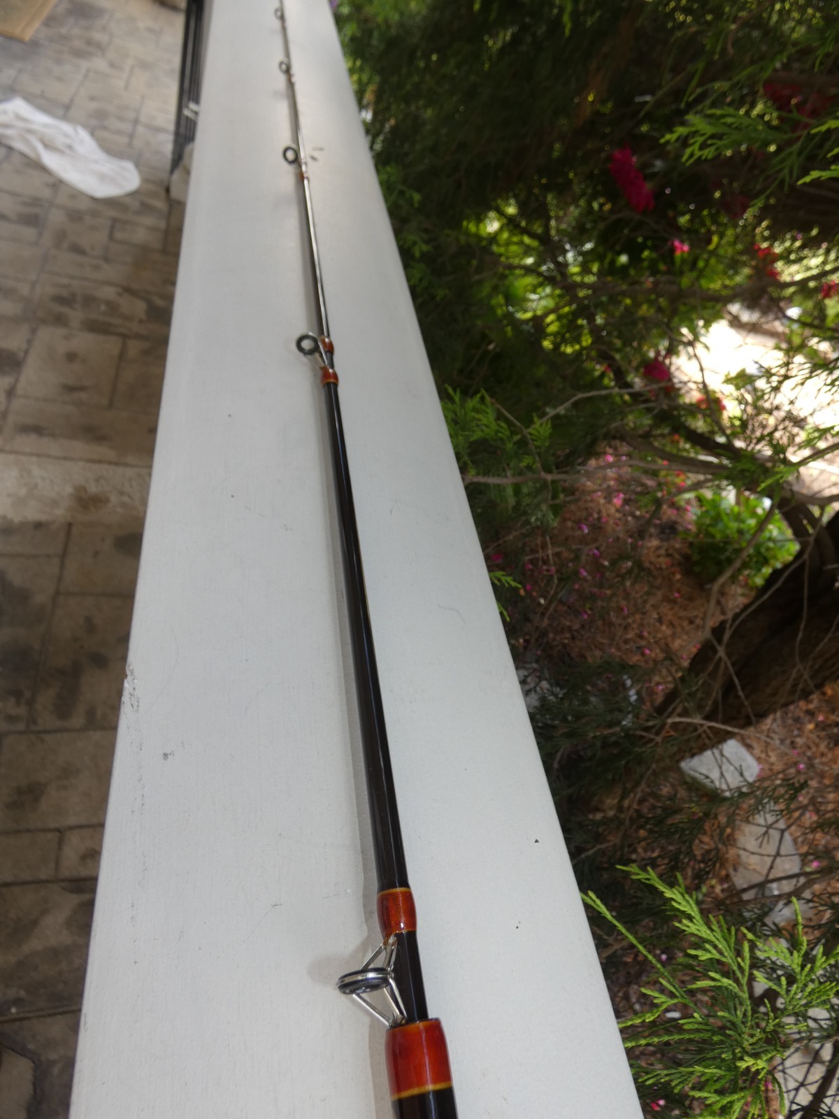 RARE VTG FENWICK HMG USA MADE 1 PC 7 FT TELESCOPIC CASTING FISHING ROD