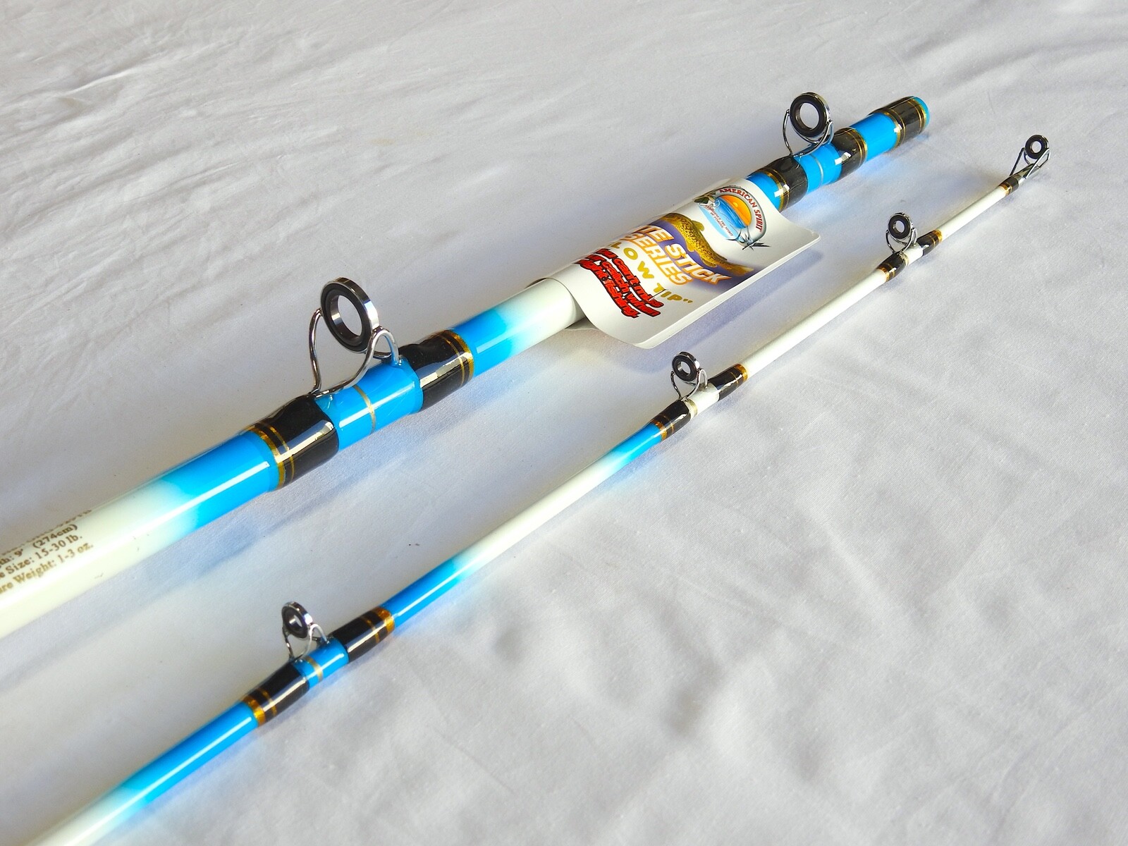 Nite Stick Catfish Casting Rod 9′ 2PC Glow Tip