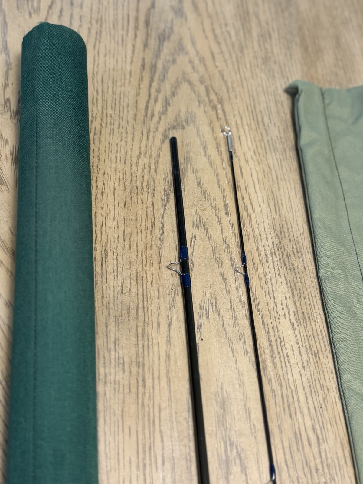 Vintage Orvis 2pc Silver Label TL Tip Flex 9.5 fly fishing rod 6wtMake An OFFER
