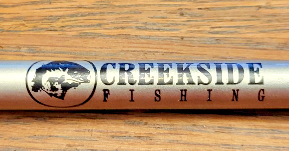 Creekside Fishing CF602MS 2-Piece 6’ Medium Spinning Rod & CF100S Reel Combo