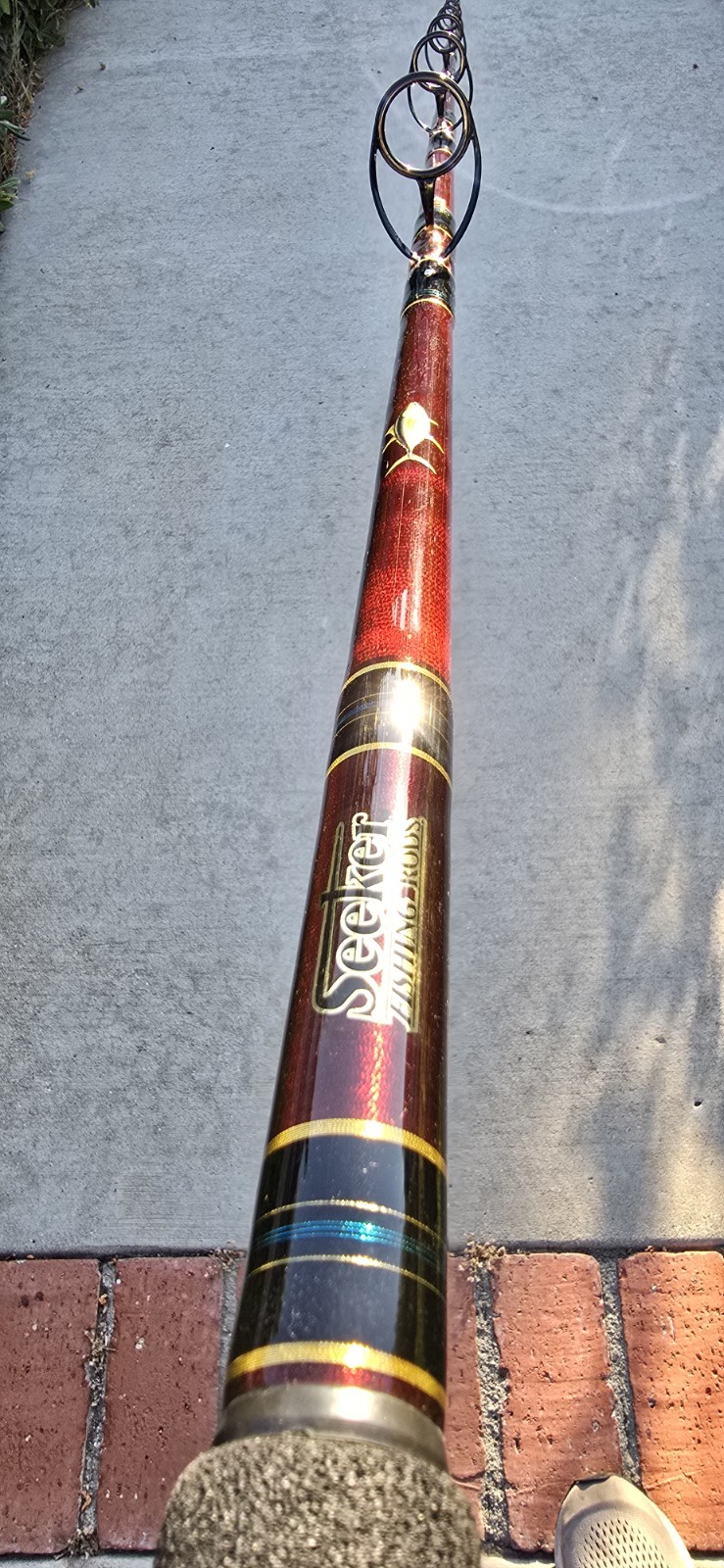 Super Seeker SS-6480XH-8′ S Prototype #1 Rod Built & Signed By Randy Penny