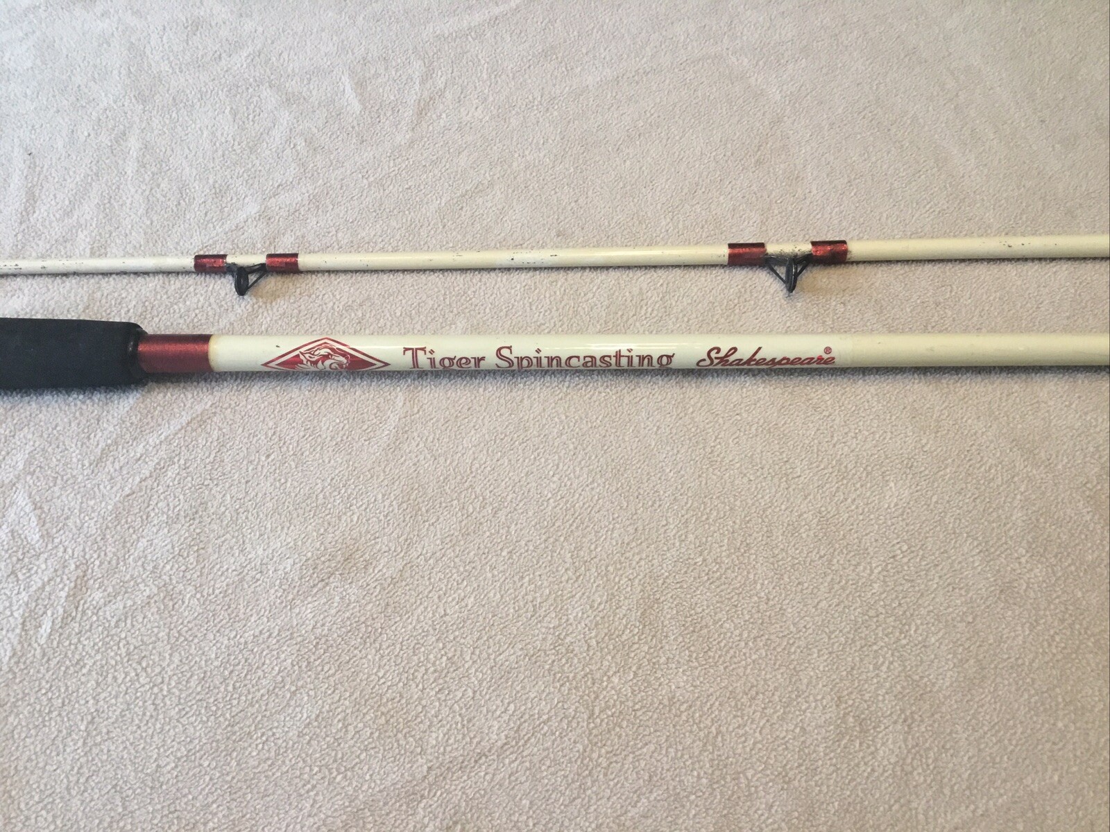 Shakespeare Tiger Spincasting TSC 66 2MH 6’6” Meadium Heavy Action Fishing Rod.