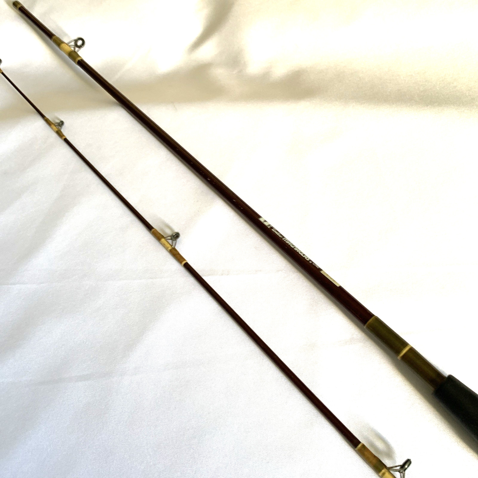 Kencor 261 Tenlew Magnaglas 5’11” Two Sections 6-20Lb Casting Fishing Rod USA