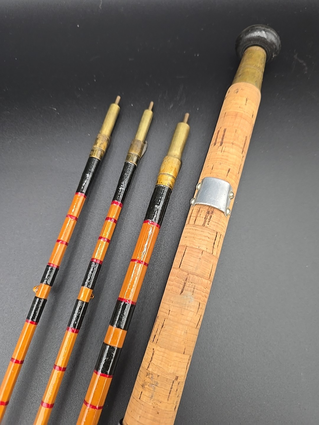 Rare 11’ J. Braddell Split Bamboo/Cane Fly Rod