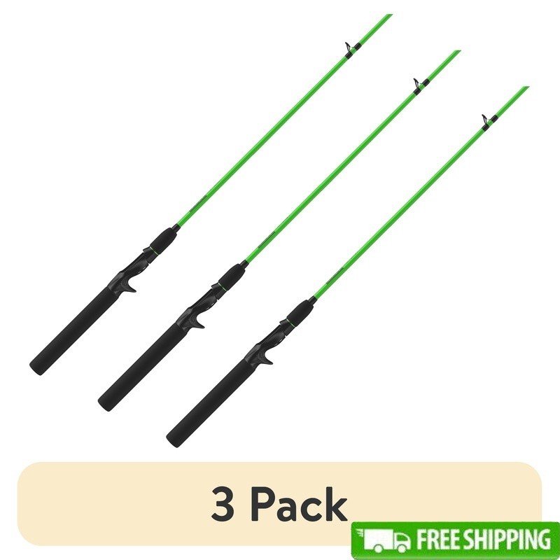 Durable 2-Piece Casting Rod Medium-Light Fishing Rod EVA Handle All Anglers New