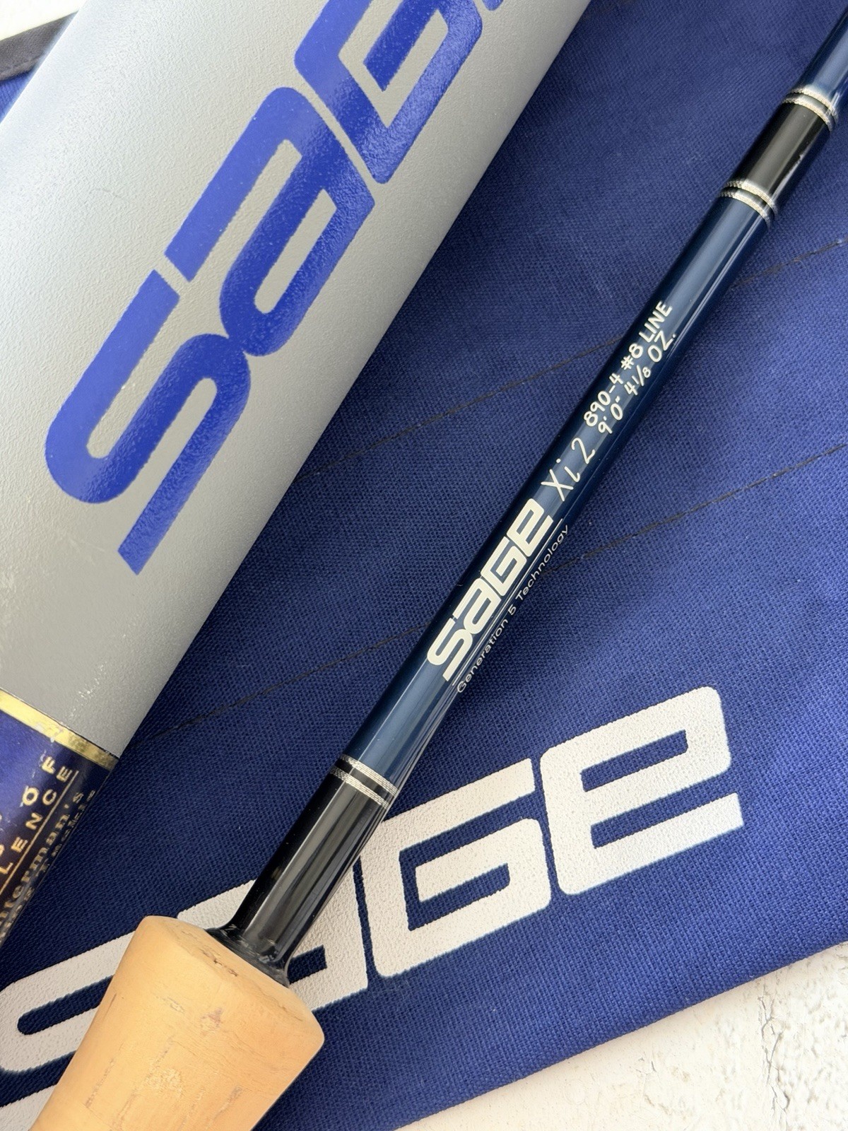 **BEAUTIFUL** 🔥 SAGE SALT Xi 2~ 8wt. 9’ft~4pc FlyRod!!🔥~LEGENDARY~🔥